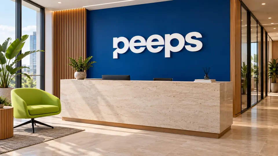 PEEPS: Reception wall